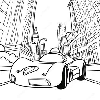 ব্যাটমোবাইল রঙিন পৃষ্ঠা