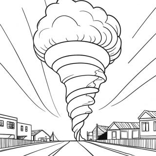 ঝড় রঙিন পৃষ্ঠা