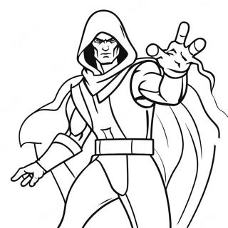 এক্স-ম্যান রঙিন পৃষ্ঠা