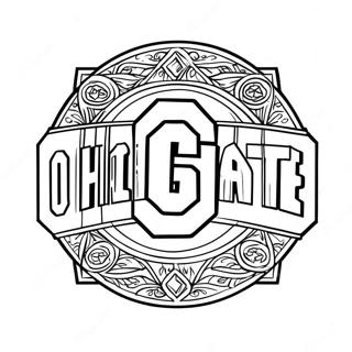 Ohio Sttett Logo Rng Kraar Paataa 115895-51379