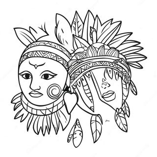 Saanskrtik Indigenous Peoples Day Symbols Rng Kraar Paataa 118707-53840