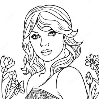 টেইলর সুইফট অ্যালবাম রঙিন পৃষ্ঠা