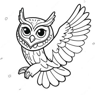 পেঁচা রঙিন পৃষ্ঠা