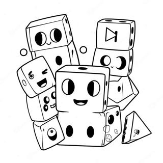 নাম্বারব্লকস রঙিন পৃষ্ঠা