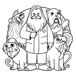 Hyaagridd Sh Jaadukrii Praannii Rng Kraar Paataa 5286 2429