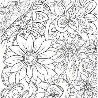 Boho Phuler Pyaattaarn Rng Kraar Paataa 62699-13853